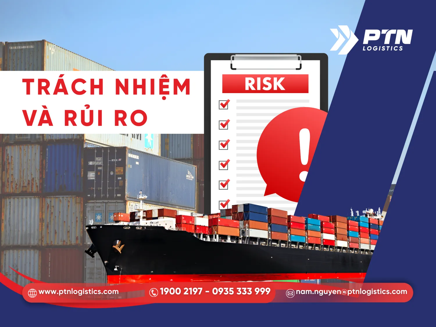 Trách nhiệm và rủi ro của các điều kiện giao hàng