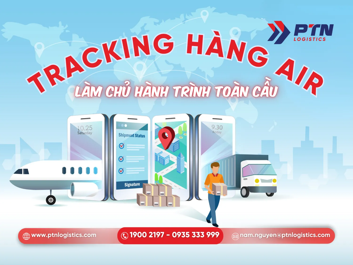 Tracking hàng air trong xuất nhập khẩu
