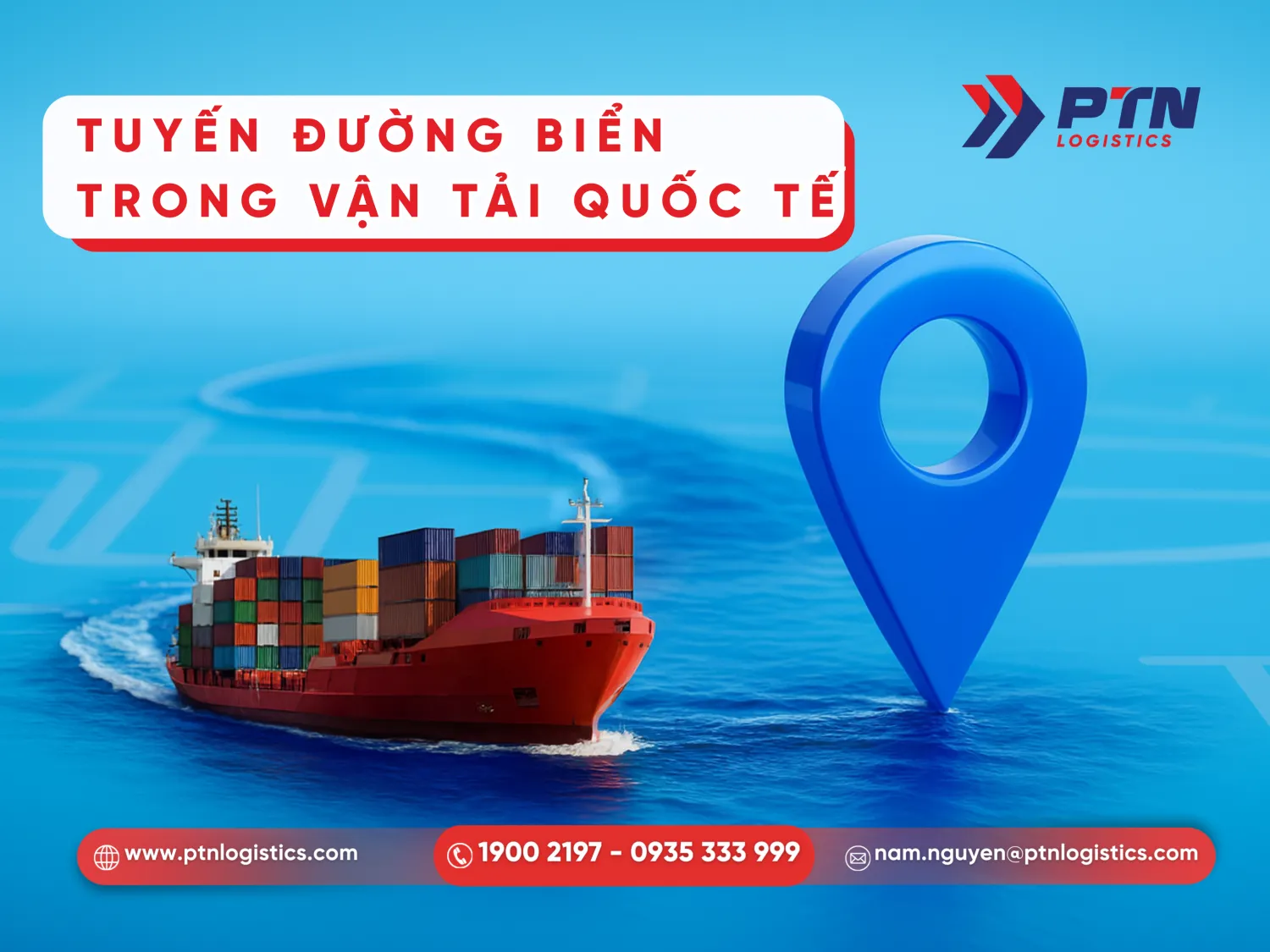 Tuyến đường biển trong vận tải quốc tế hiện nay