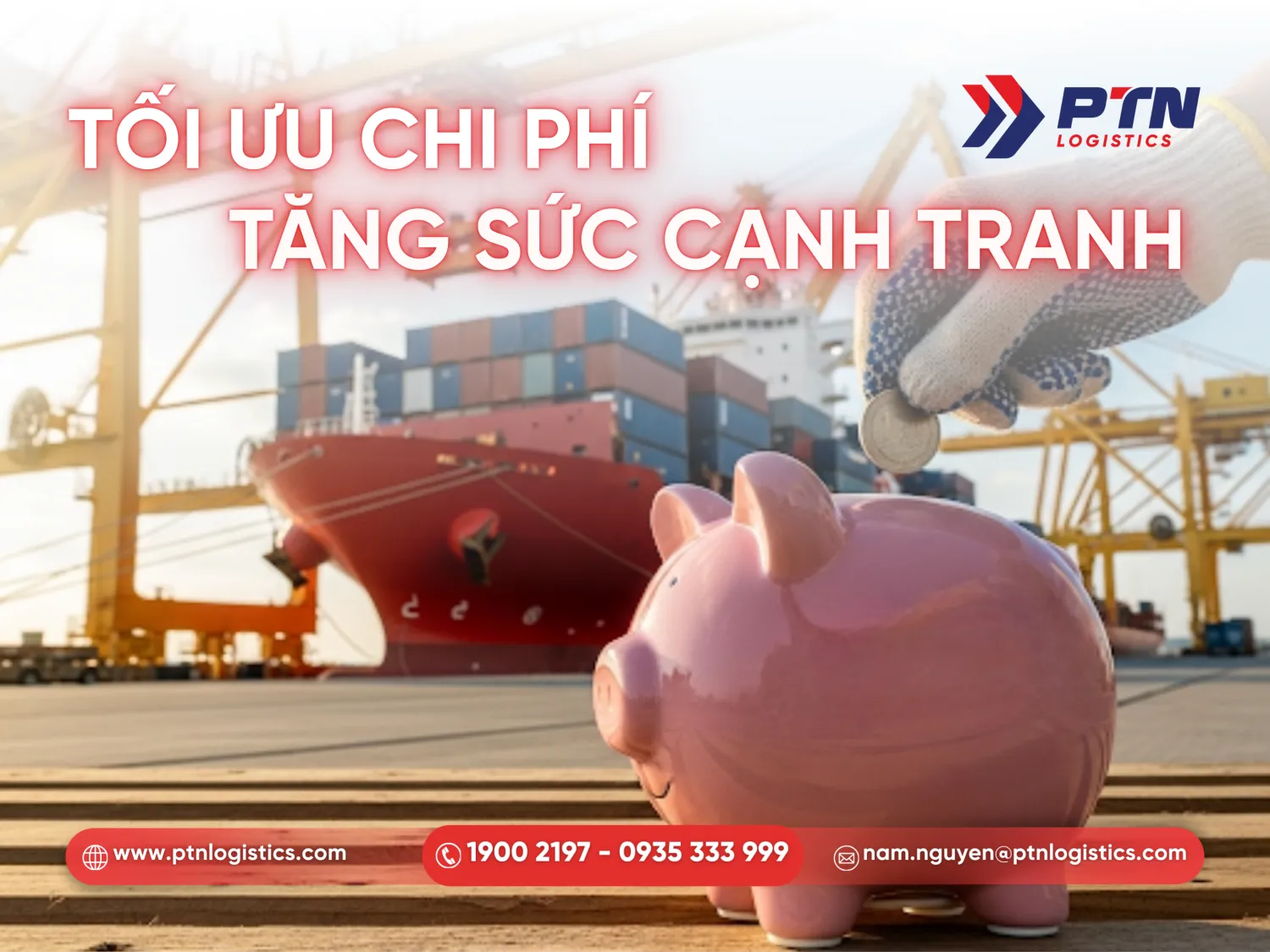 Ưu điểm giao thông vận tải biển là chi phí thấp