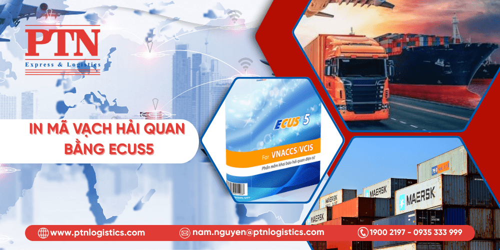 Ưu điểm khi in mã vạch hải quan trên ECUS5