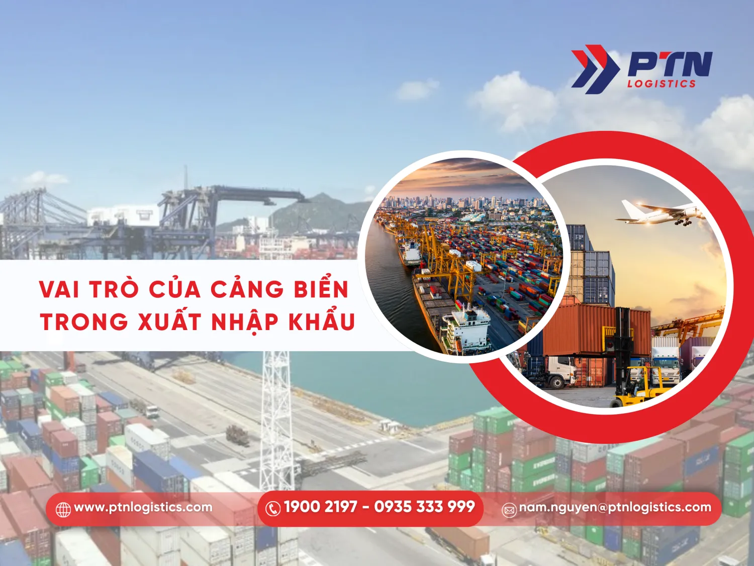 Vai trò của cảng biển trong XNK