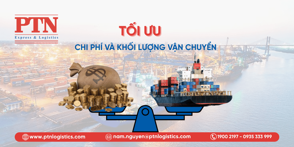 Vai trò của tuyến đường biển giúp tối ưu chi phí và khối lượng vận chuyển