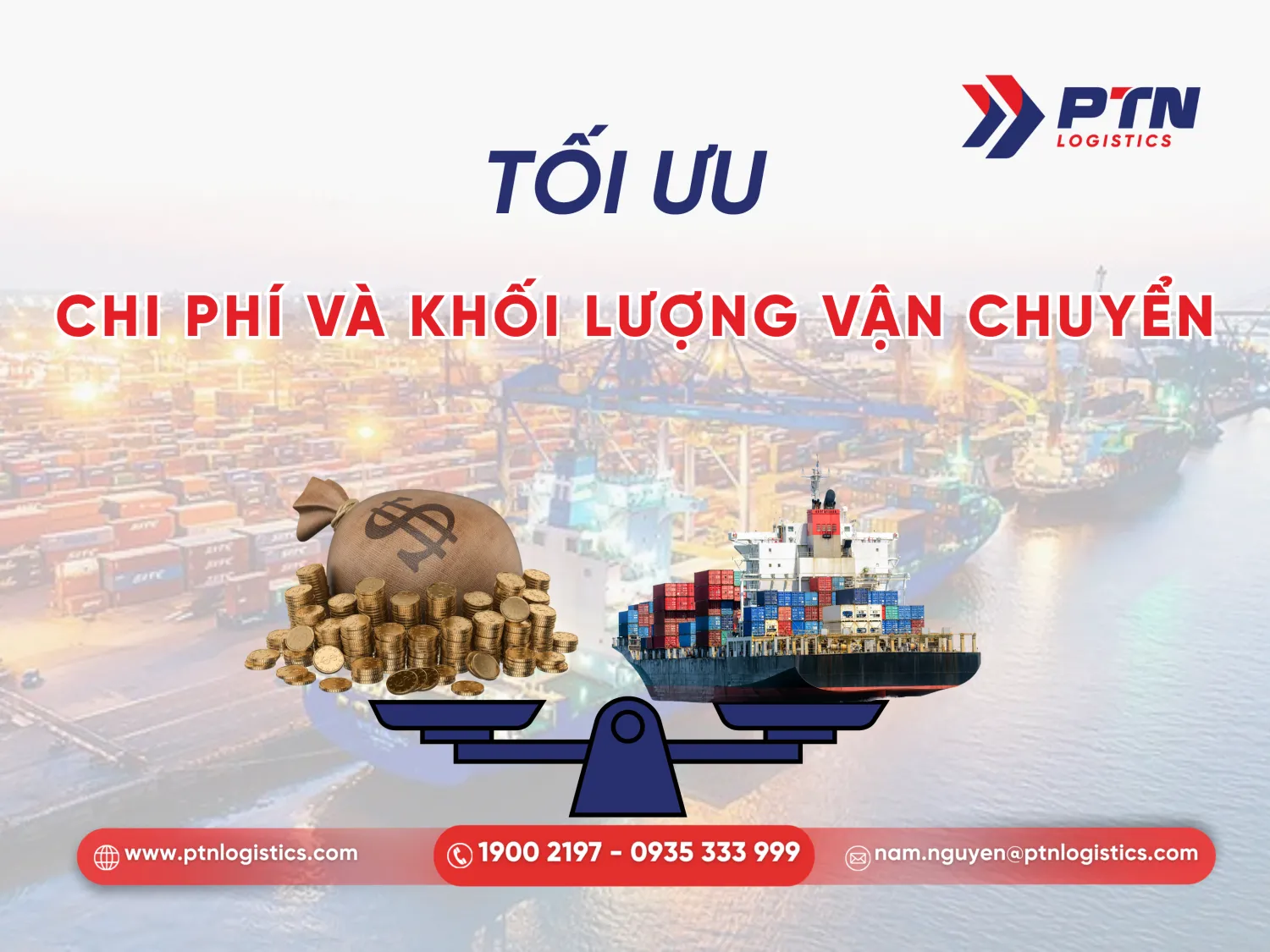 Vai trò tuyến đường biển giúp tối ưu chi phí và khối lượng vận chuyển