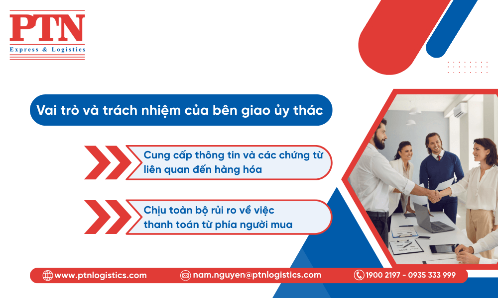 Vai trò và trách nhiệm của bên giao ủy thác