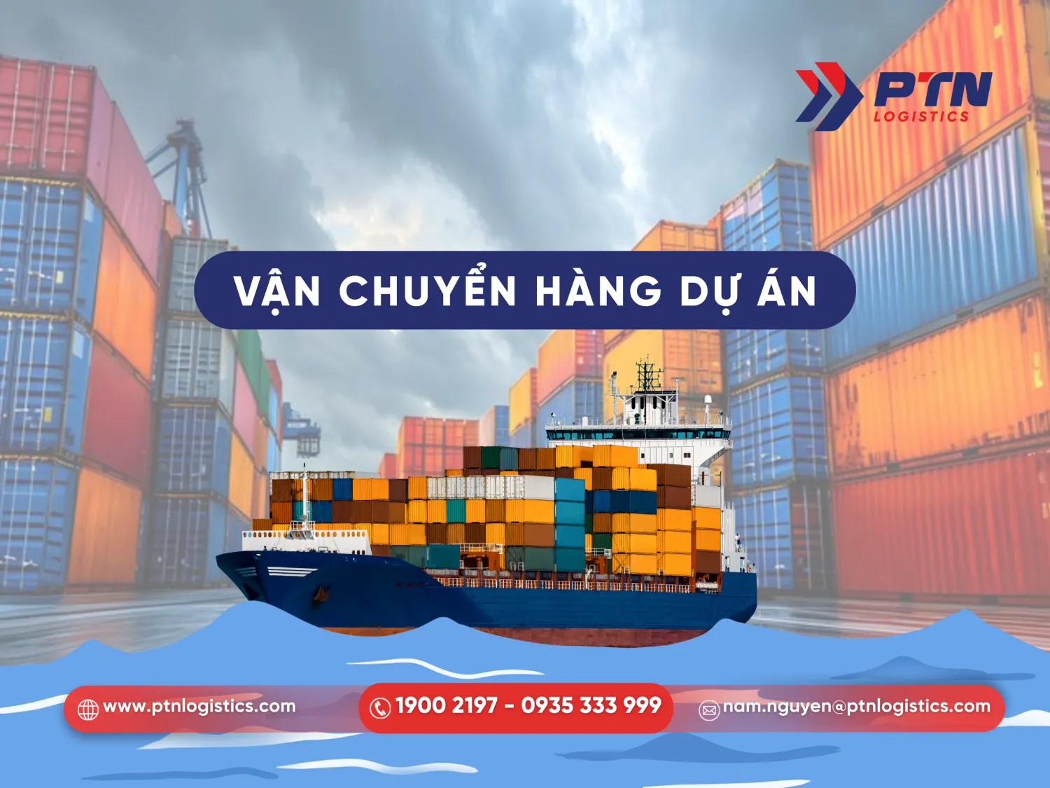 Vận chuyển hàng dự án bằng đường biển