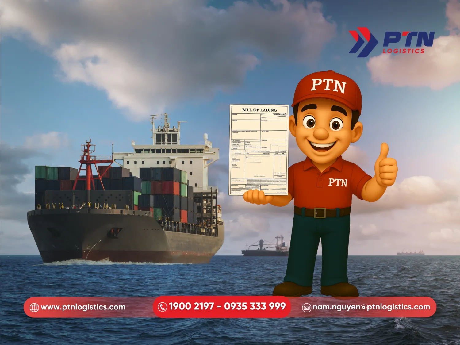 Vận đơn đường biển đóng vai trò không thể thiếu trong quy trình vận chuyển đường biển