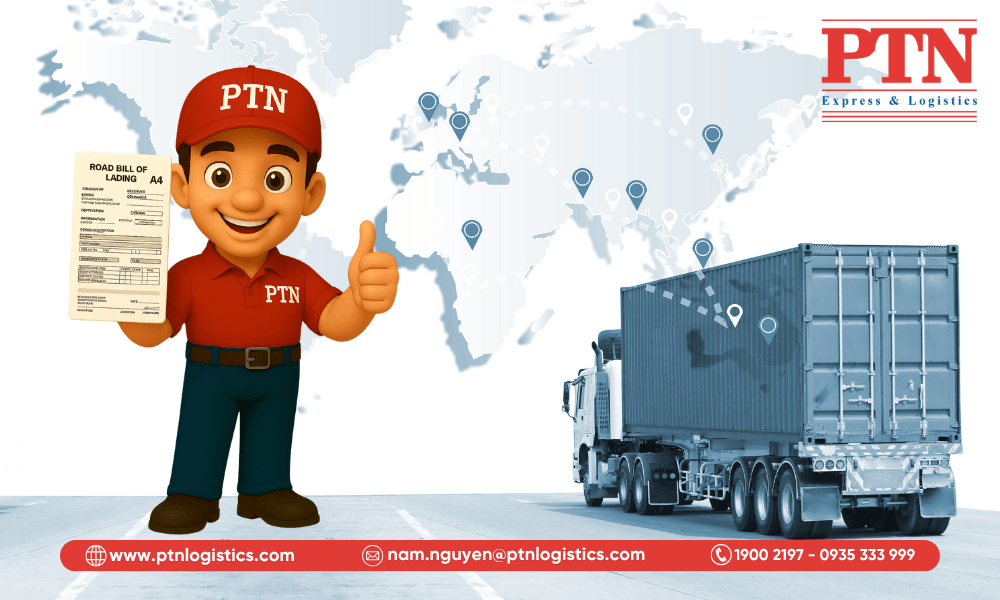 Vận đơn đường bộ trong giao dịch quốc tế