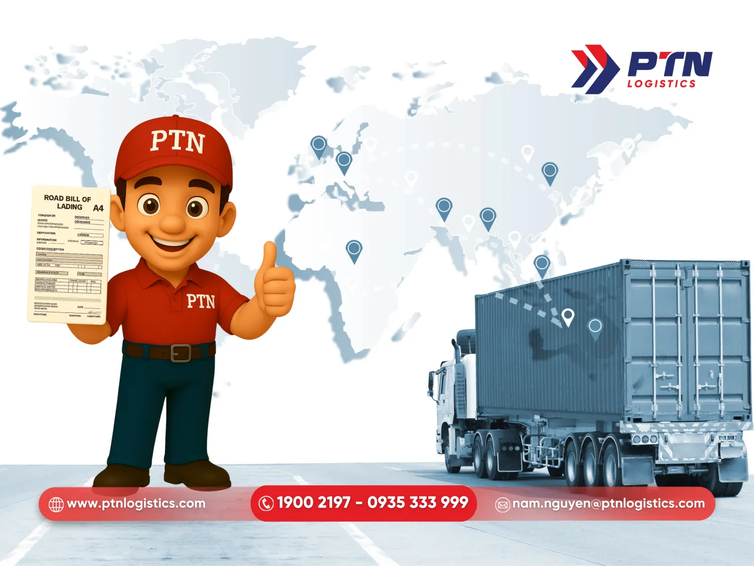 Vận đơn đường bộ trong giao dịch vận chuyển quốc tế