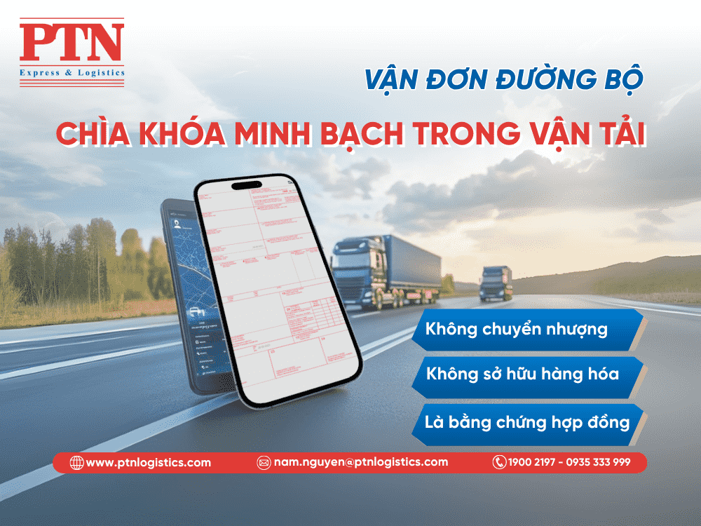 Vận đơn đường bộ là gì? Những kiến thức mà bạn cần biết!