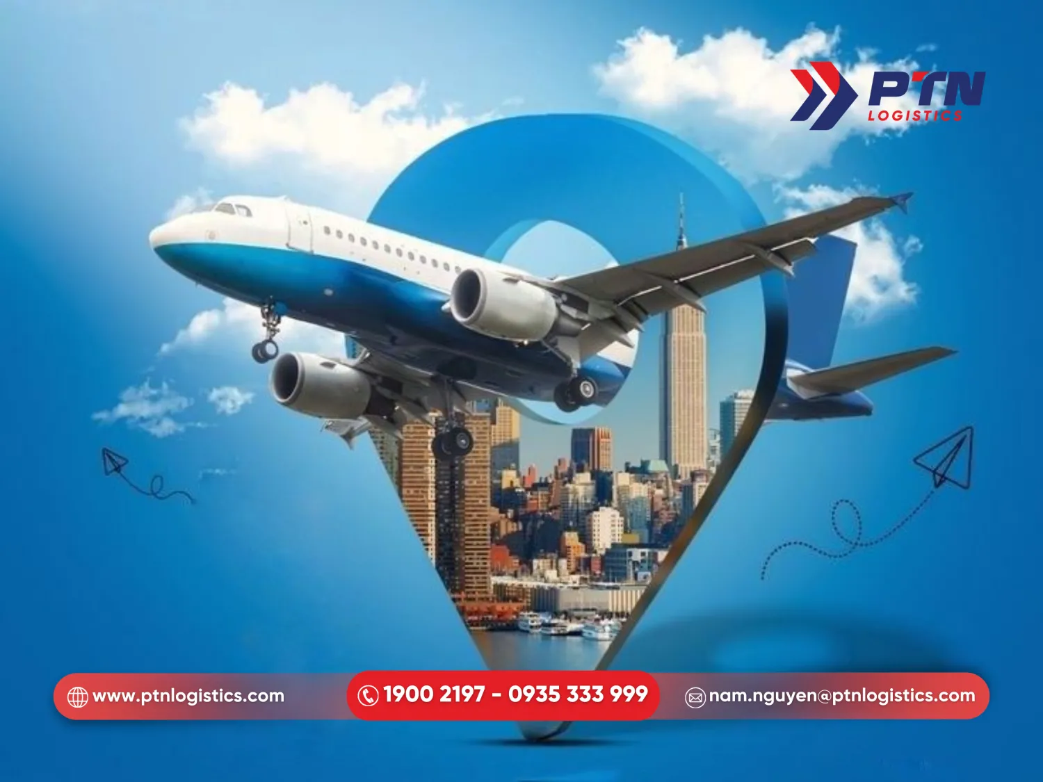 Vận tải hàng không chính là sức mạnh của tốc độ