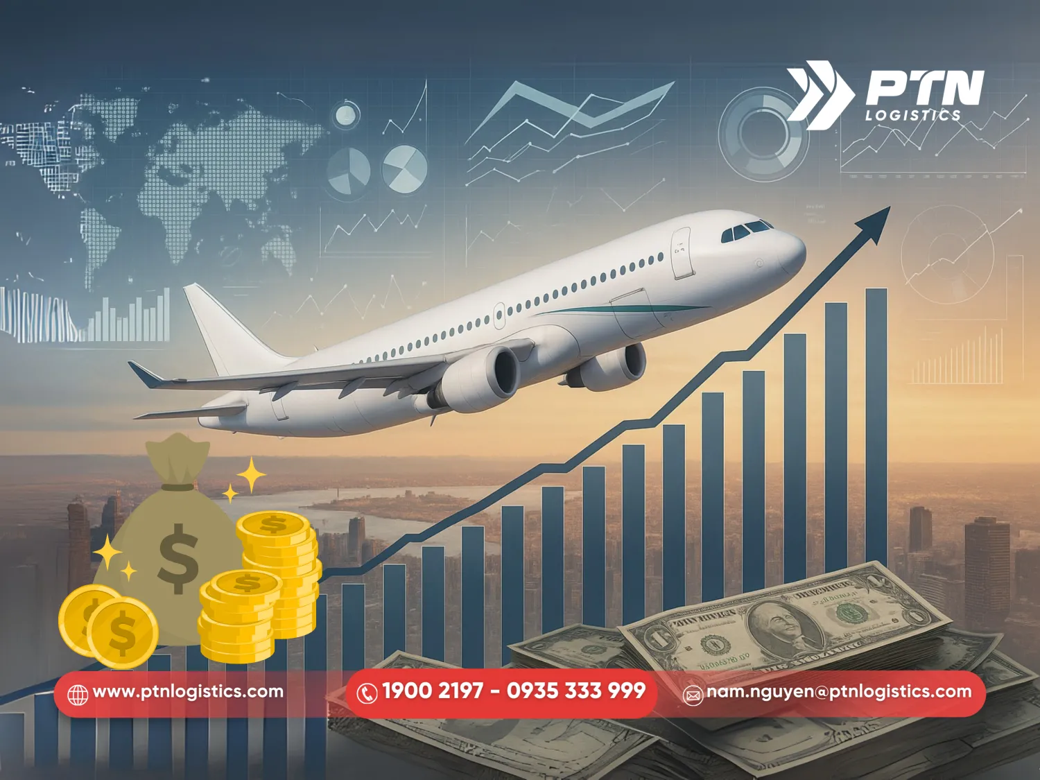 Vận tải hàng không có chi phí cao