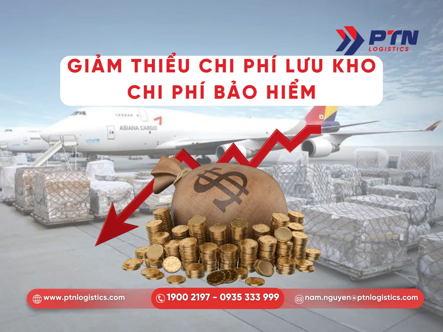 Vận tải hàng không giúp giảm thiểu chi ophis cho doanh nghiệp