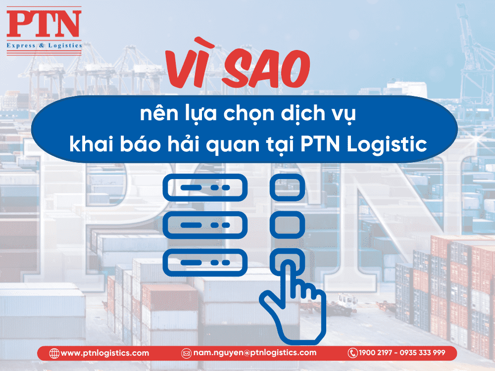 Vì sao nên lựa chọn dịch vụ khai báo hải quan tại PTN Logistics