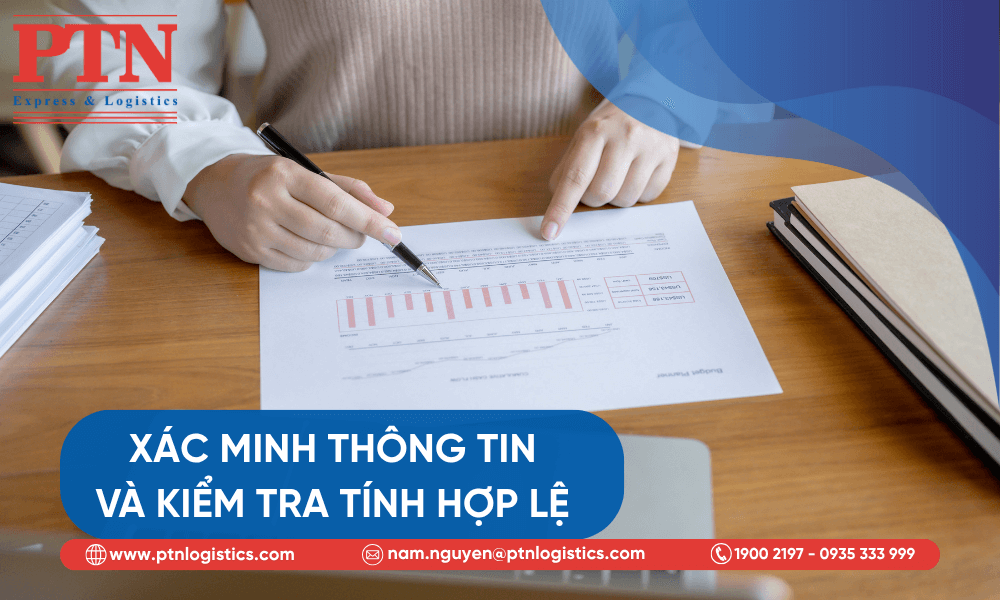 Xác minh thông tin và kiểm tra tính hợp lệ