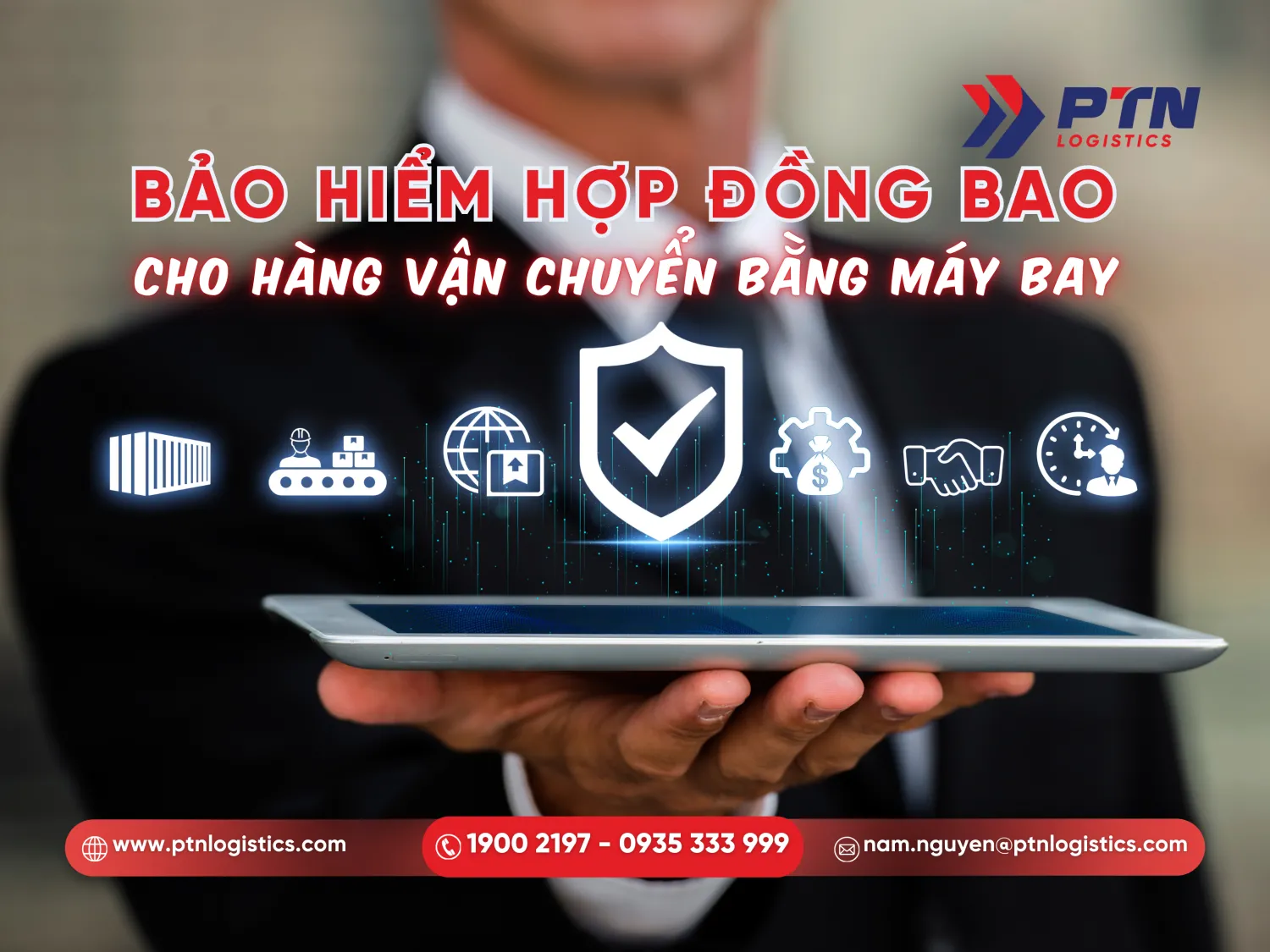 Bảo hiểm hợp đồng bao cho hàng vận chuyển bằng đường hàng không
