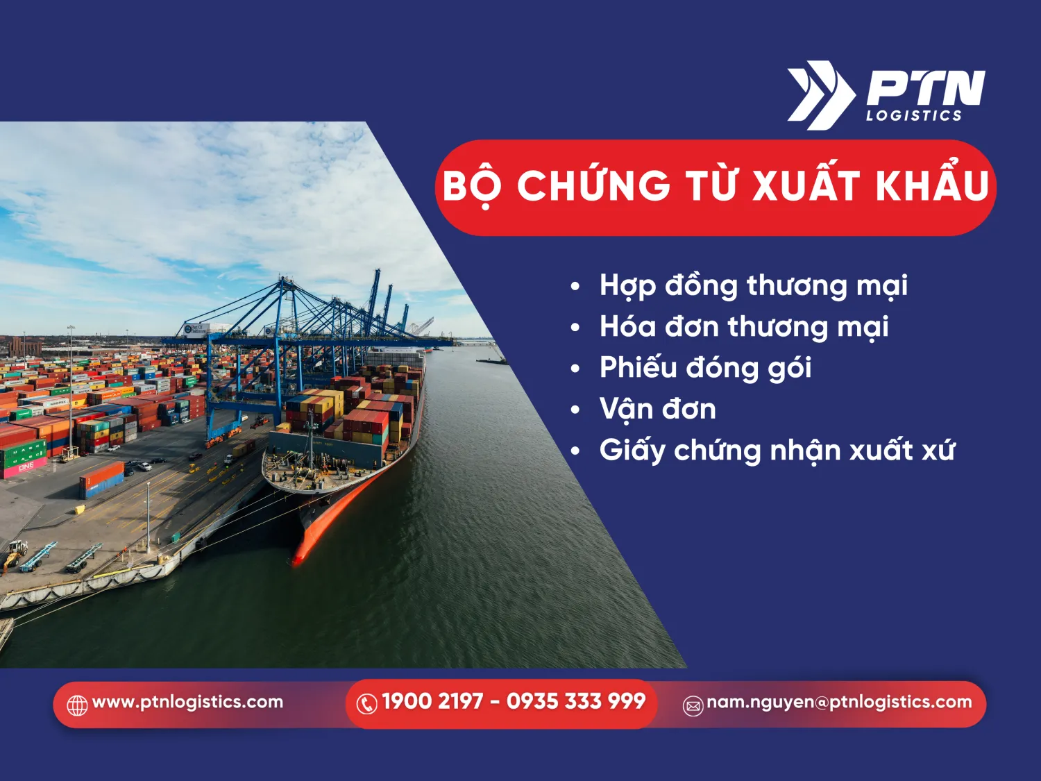 Bộ chứng từ xuất khẩu sang Trung Quốc