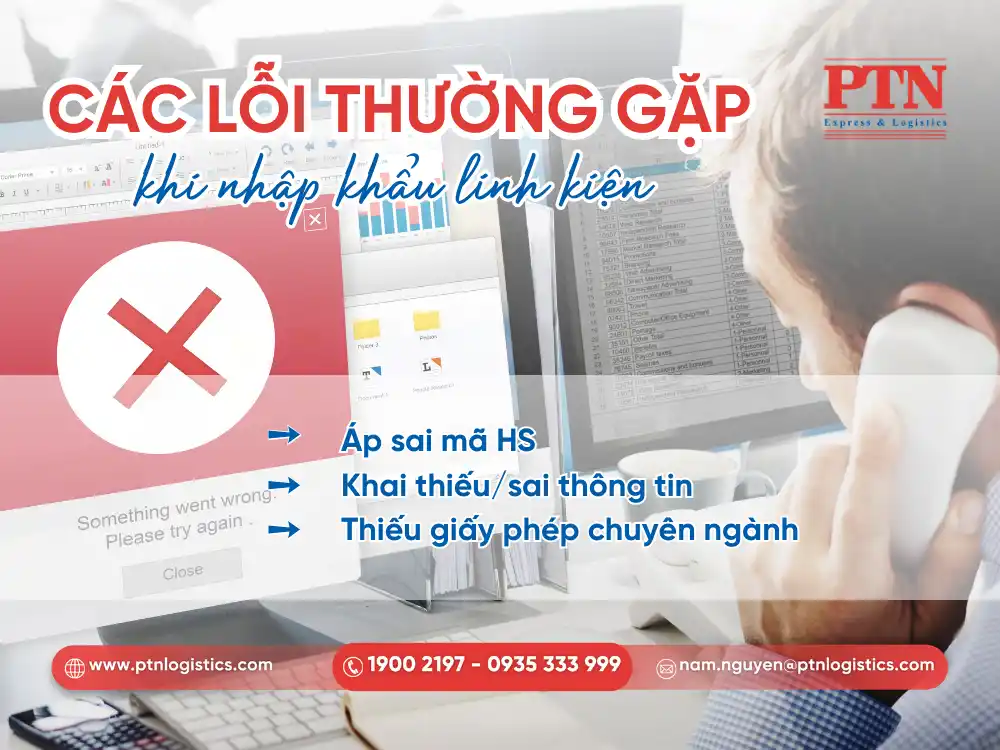 Các lỗi sai thường gặp phải