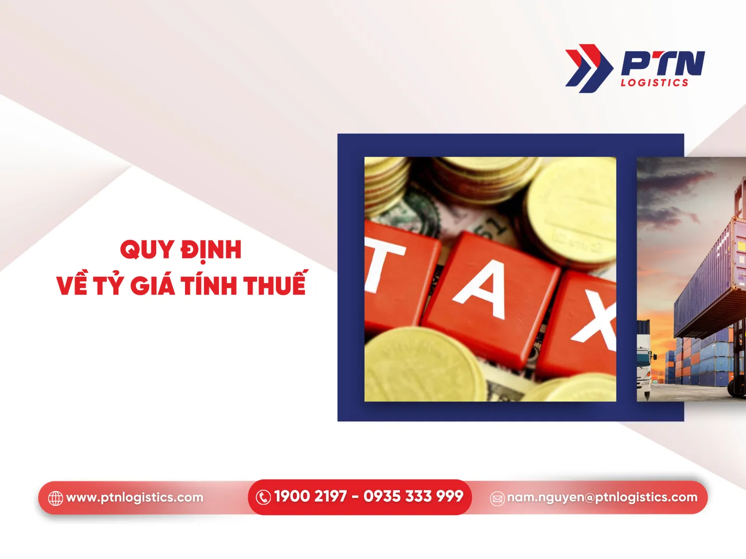 Các quy định về tỉ giá tính thuế