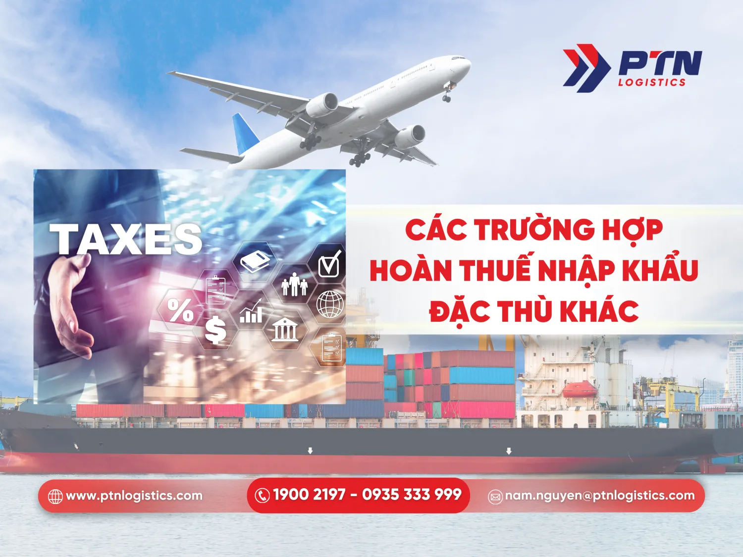 Các trường hợp được hoàn thuế nhập khẩu đặc thù khác