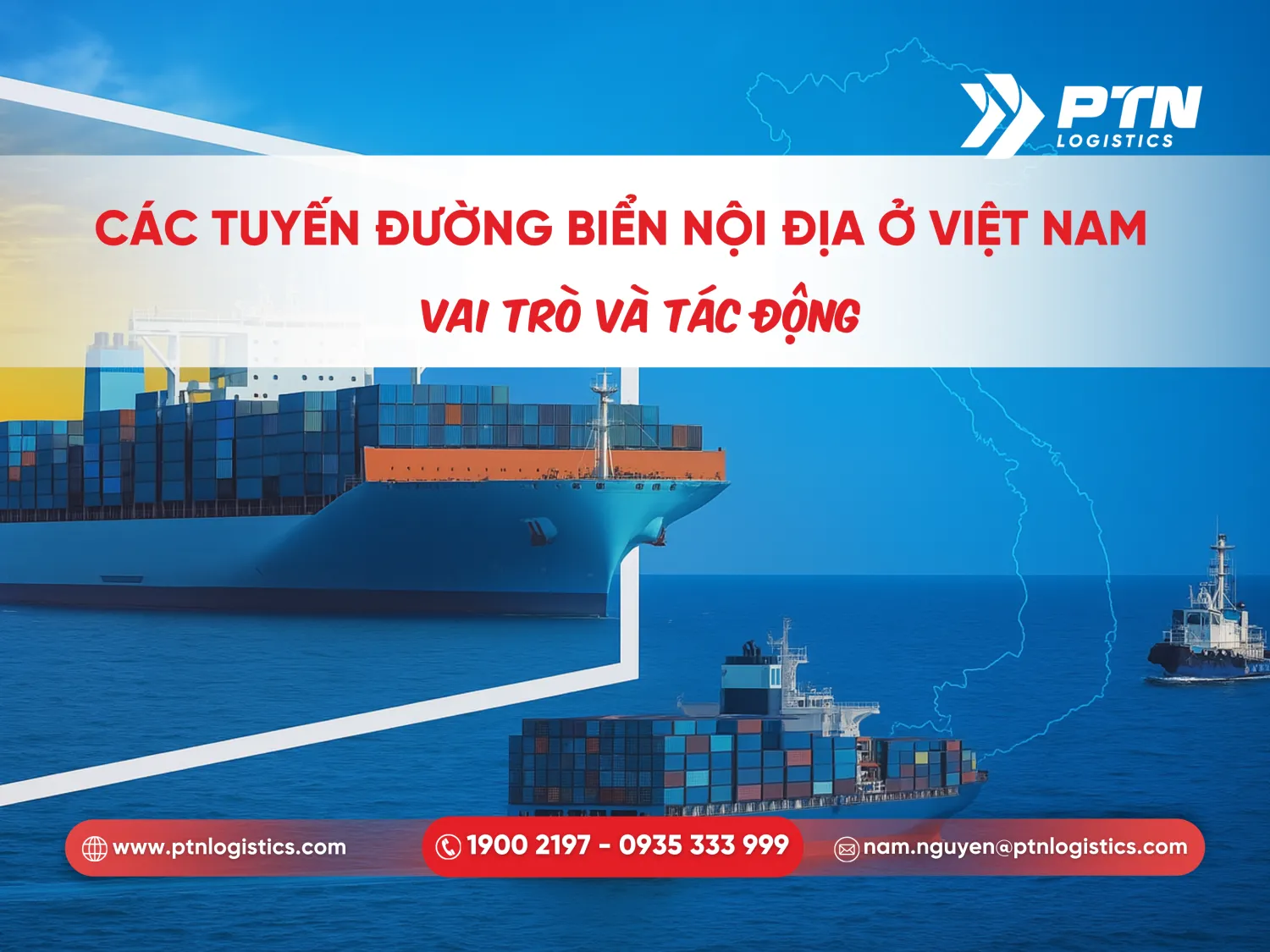 Các tuyến đường biển nội địa ở Việt Nam: Vai trò và tác động