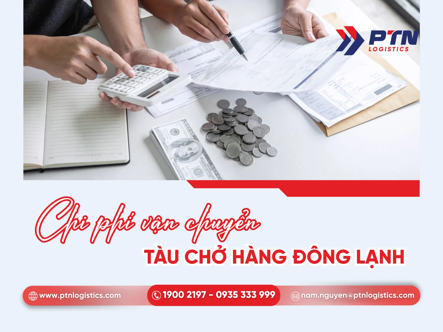 Chi phí vận chuyển của một tàu chở hàng đông lạnh
