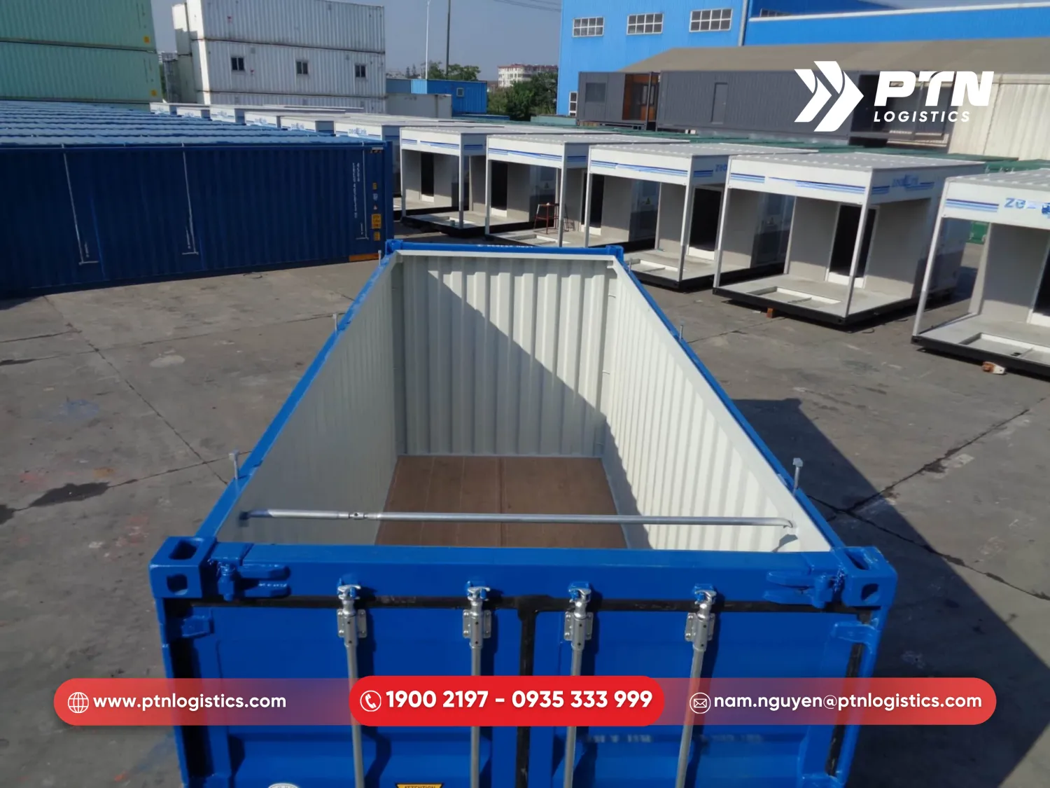 Container hở mái (Open top cont)