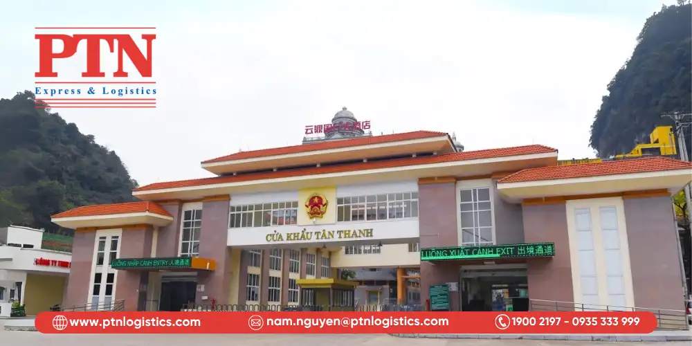 Cửa khẩu Tân Thanh ở Lạng Sơn