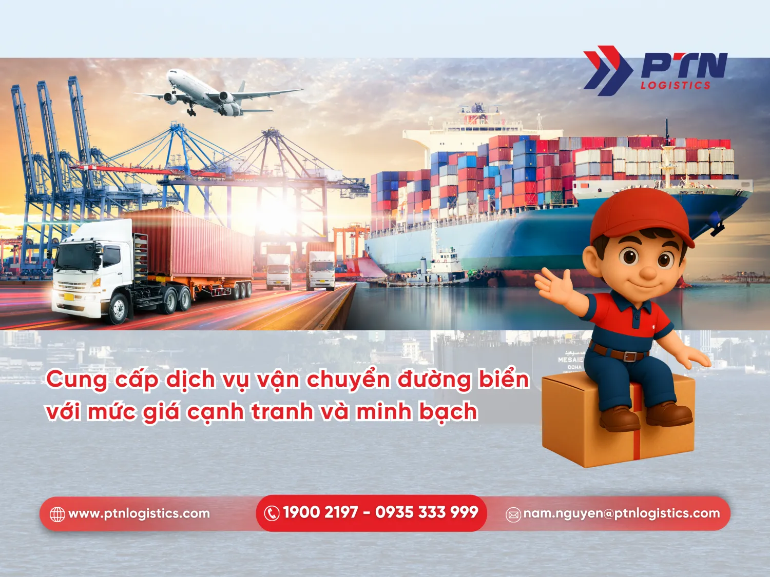 Cung cấp dịch vụ vận chuyển đường biển với mục đích cạnh tranh minh bạch