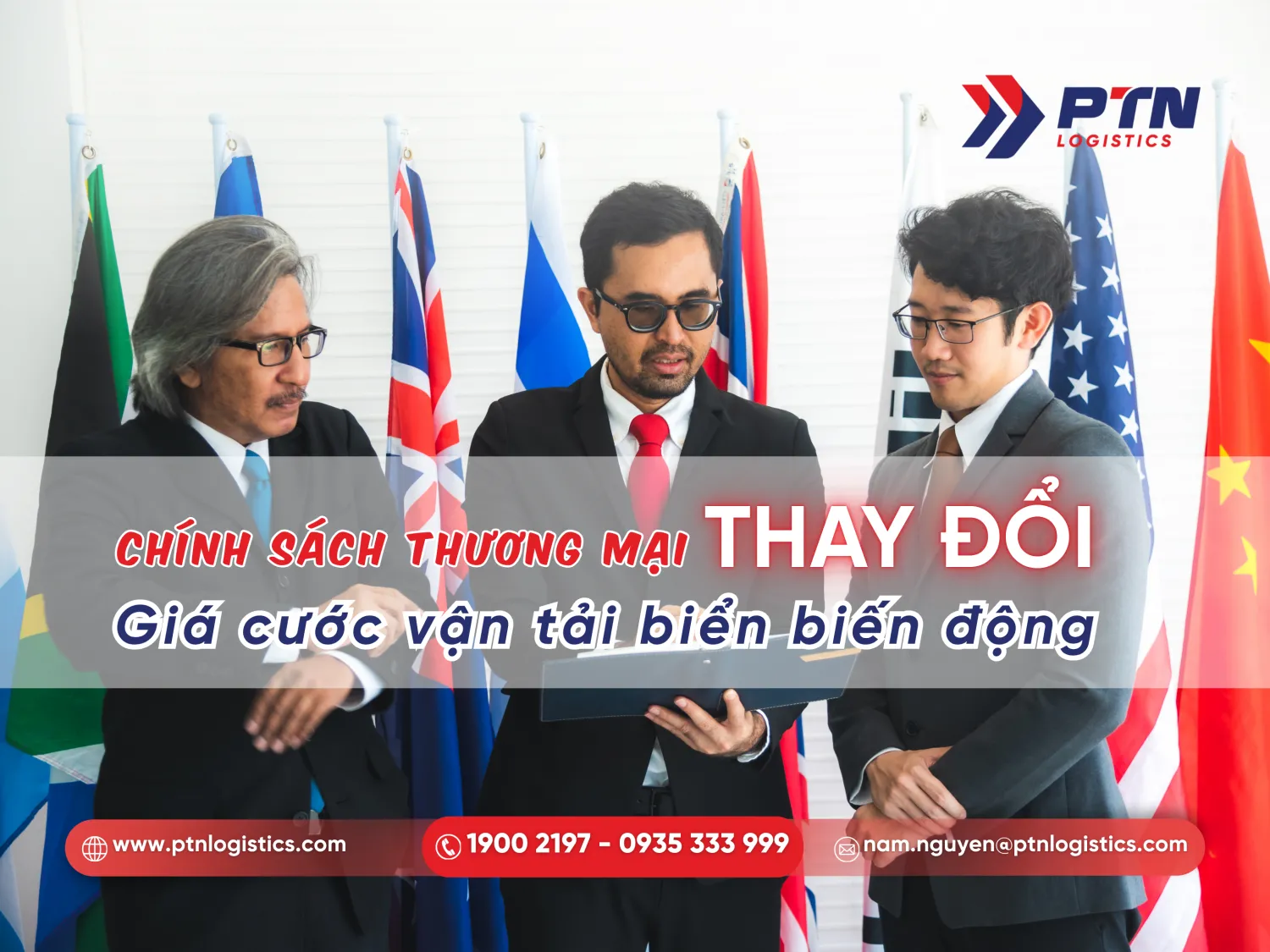 Cước vận tải biển biến động do sự thay đổi của chính sách thương mại