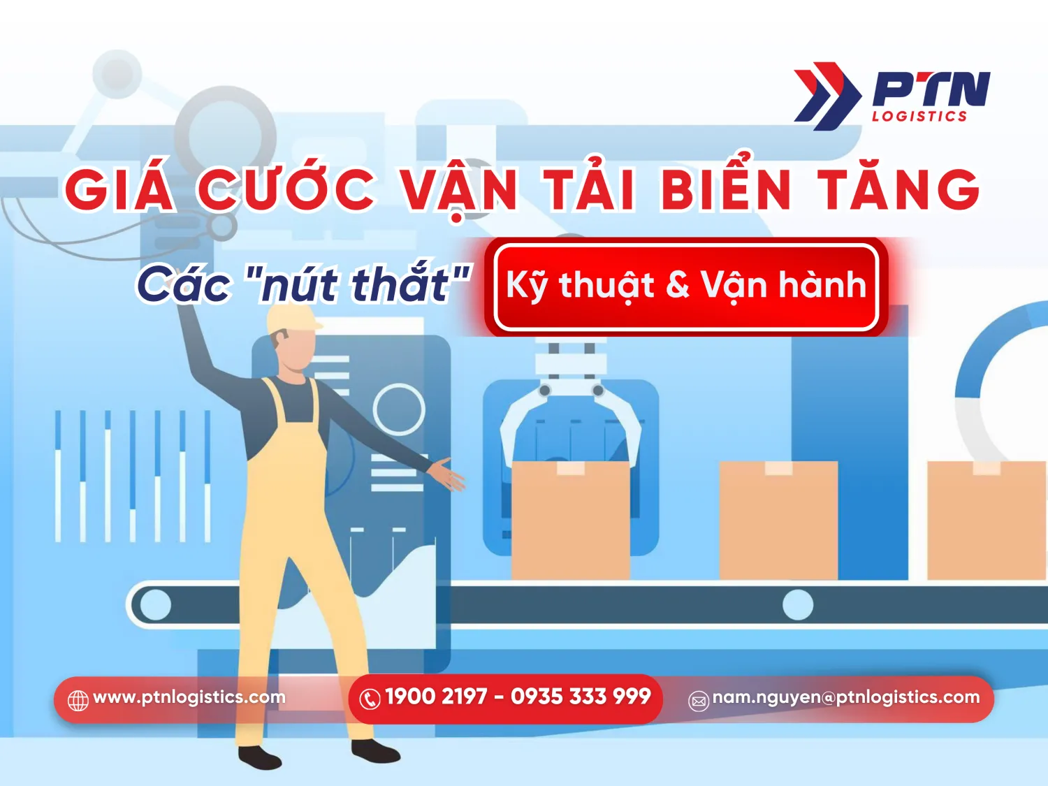 Cước vận tải biển ảnh hưởng bởi yếu tố kỹ thuật và vận hành
