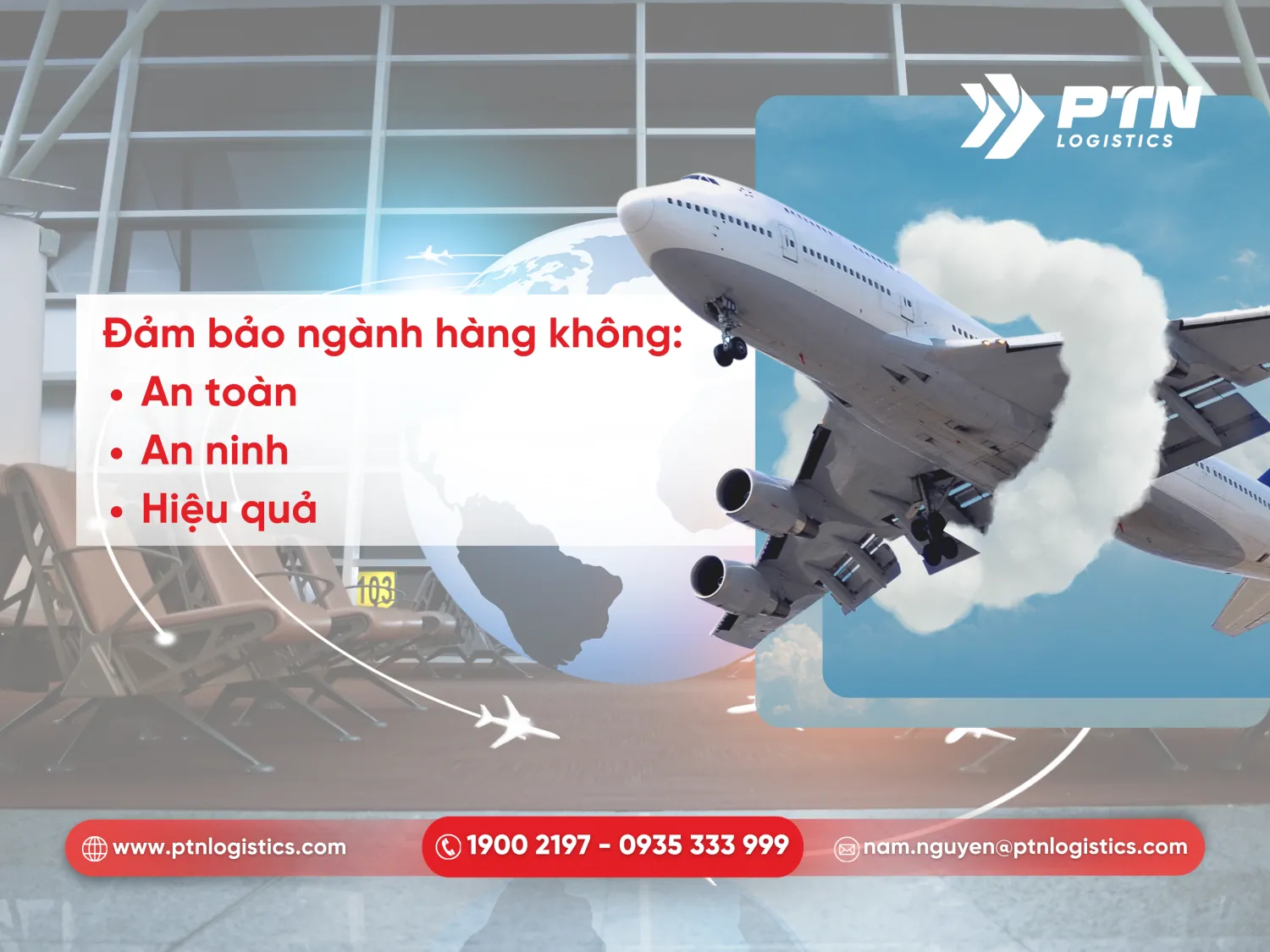 Đảm bảo an toàn an ninh và hiệu quả cho toàn ngành vận tải hàng không