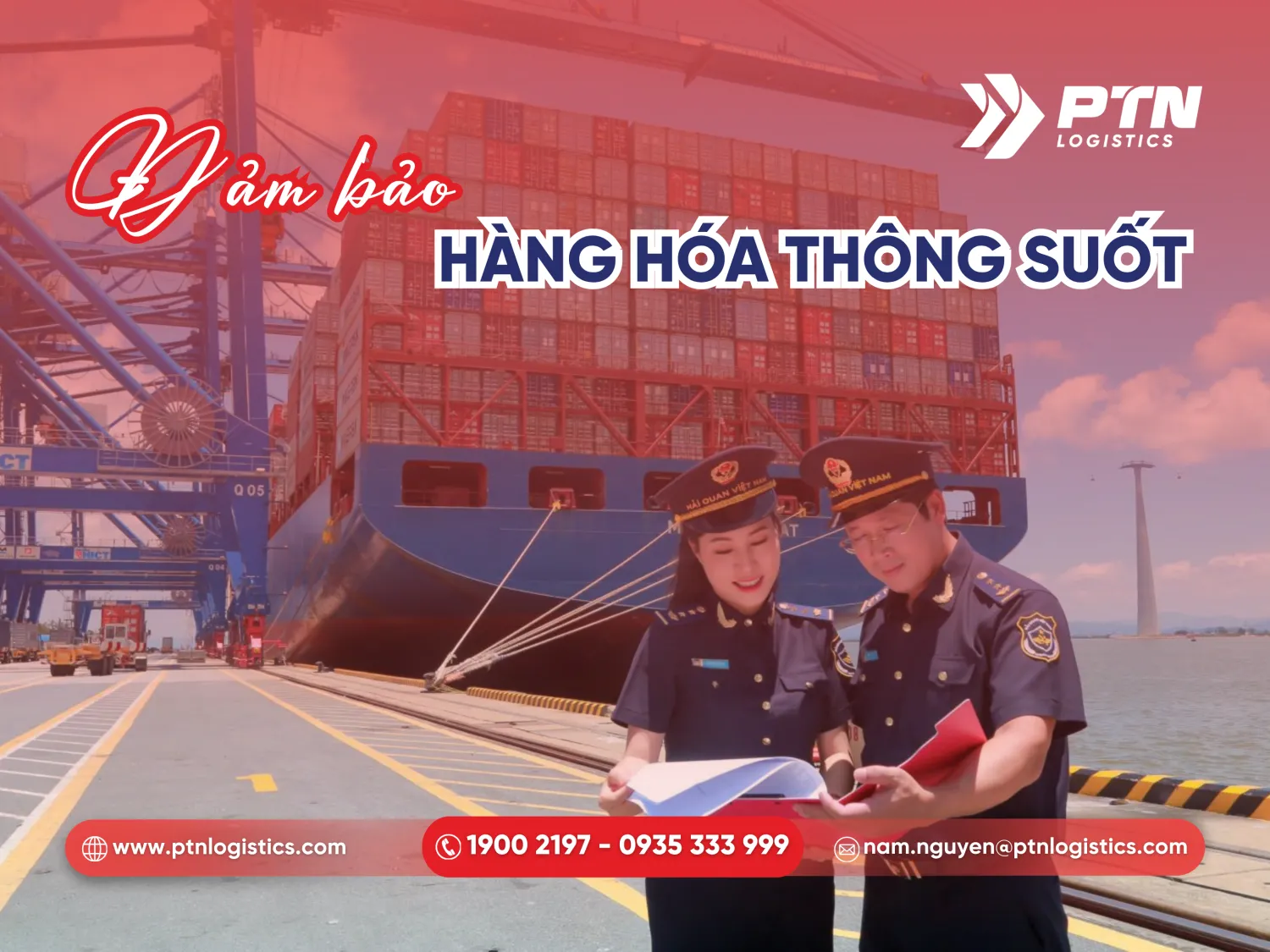 Đảm bảo lượng hàng hóa thông suốt