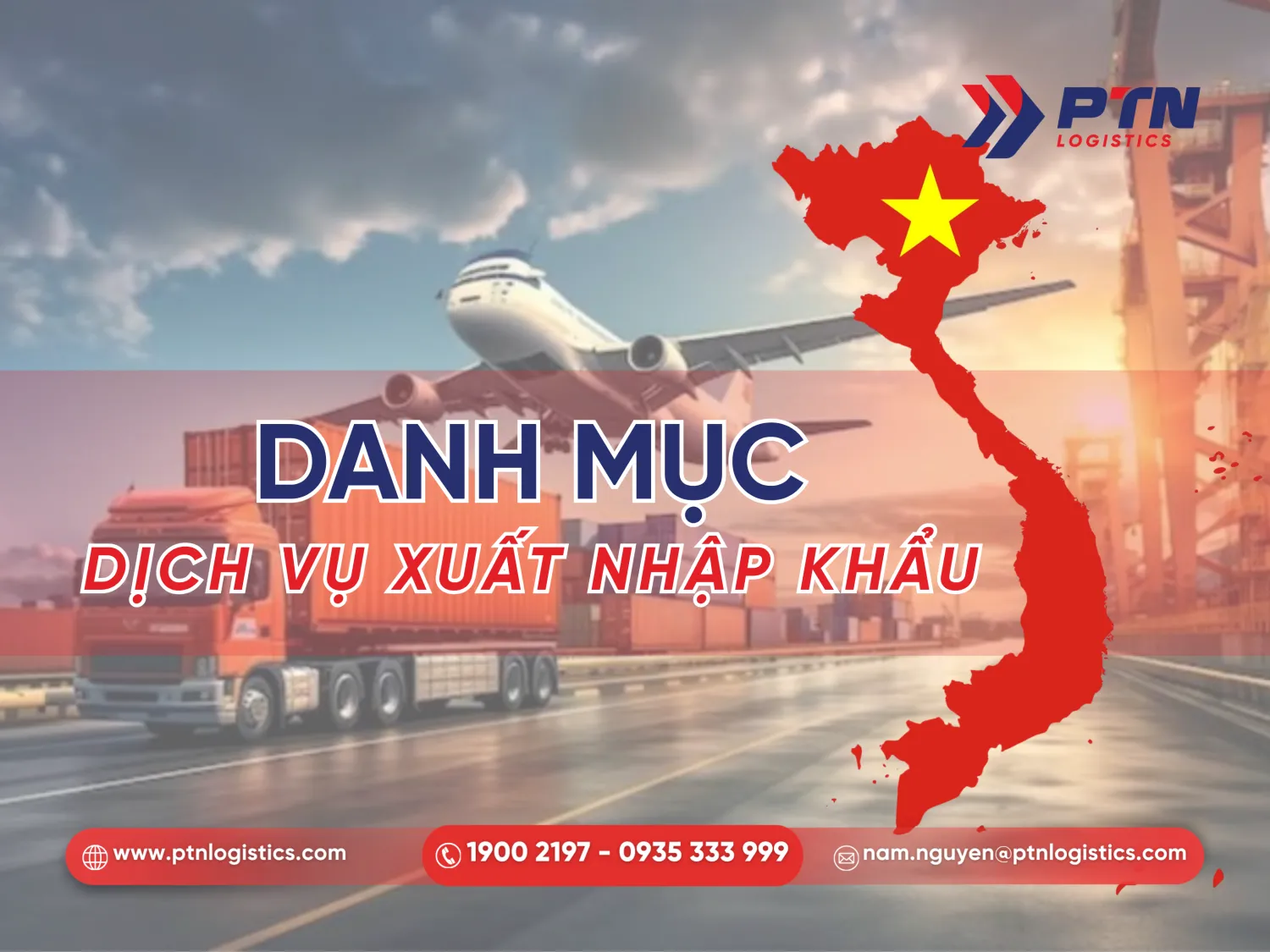 Danh mục dịch vụ xuất nhập khẩu Viêt Nam hiện nay
