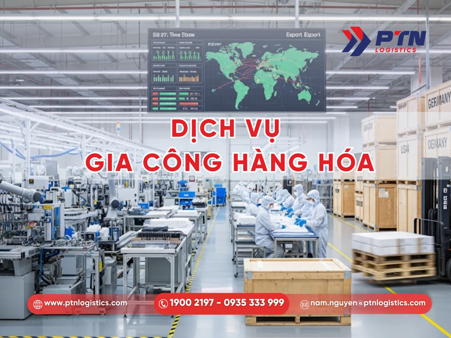 Dịch vụ gia công hàng hóa XNK