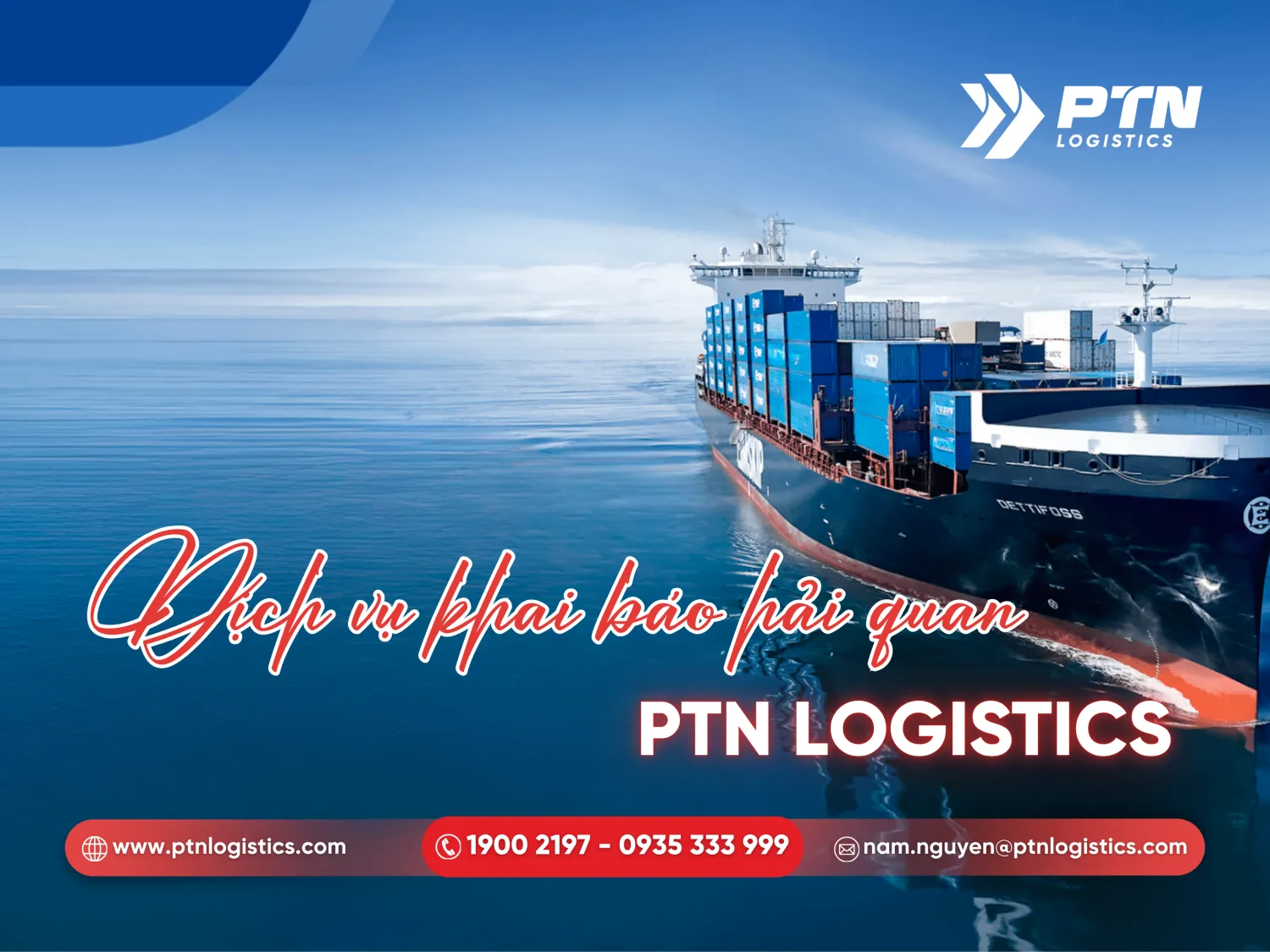 Dịch vụ khai báo hải quan tại PTN