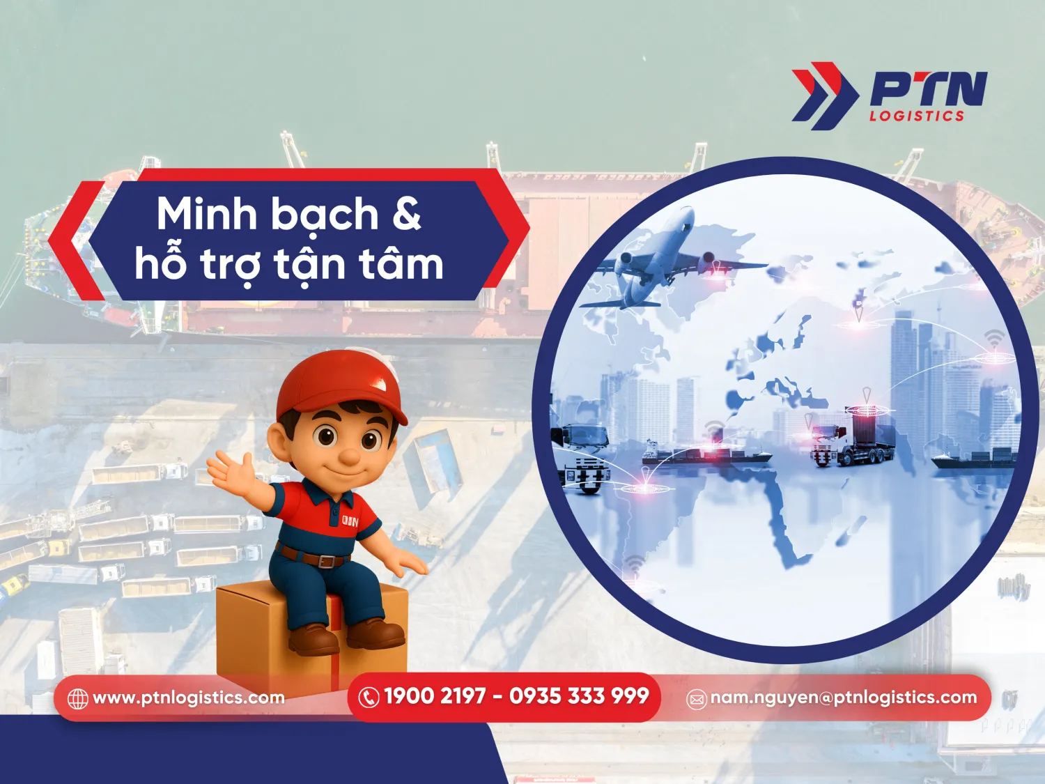 Dịch vụ minh bạch và hỗ trợ tận tâm