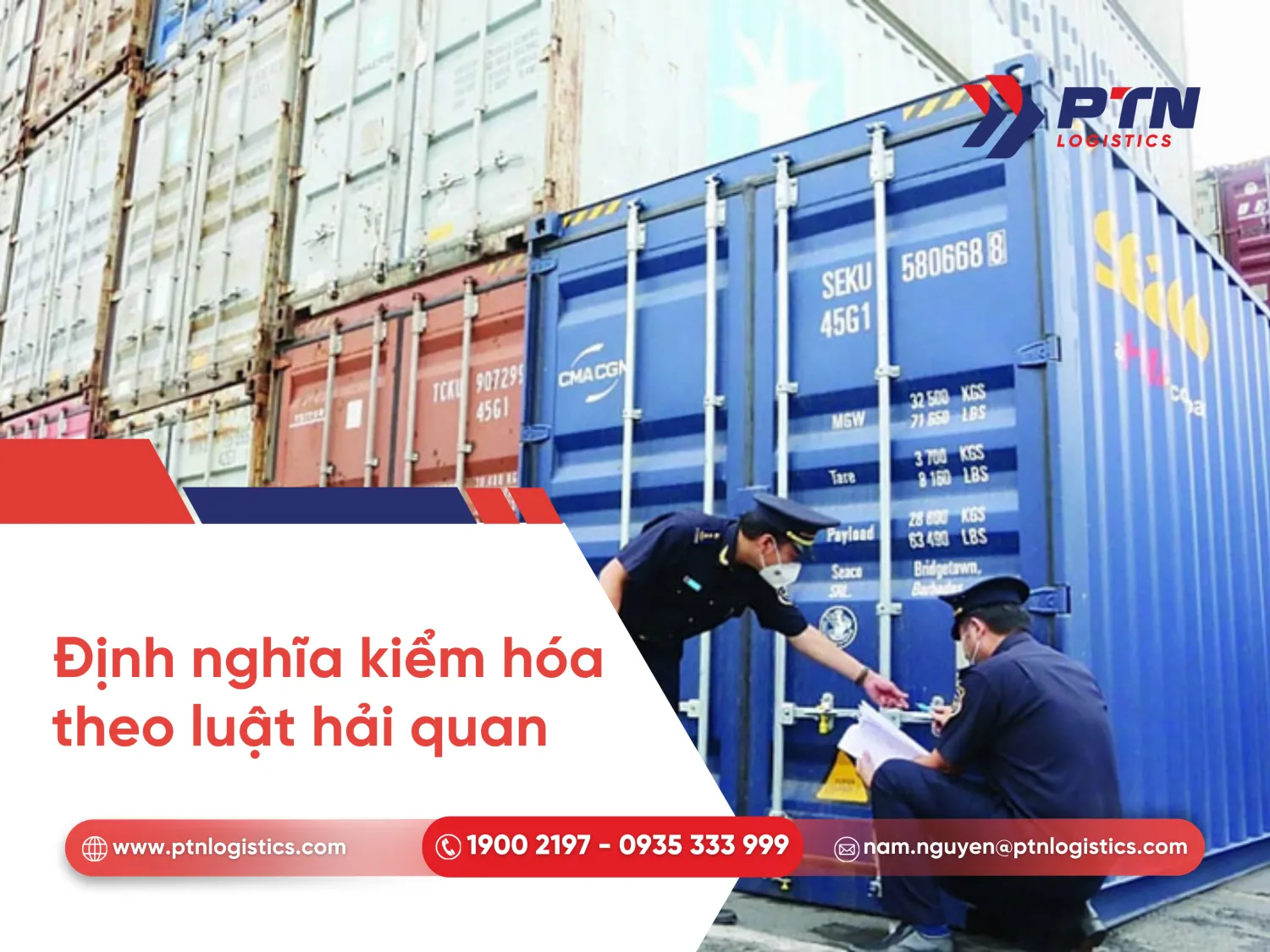 Định nghĩa việc kiểm hóa theo luật hải quan