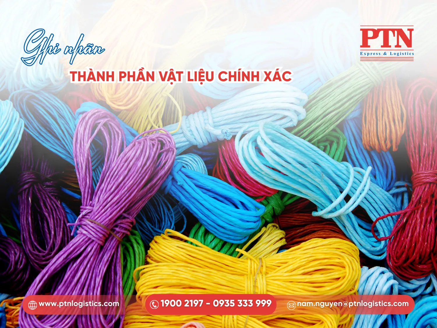 Ghi nhận thành phần vật liệu chính xác