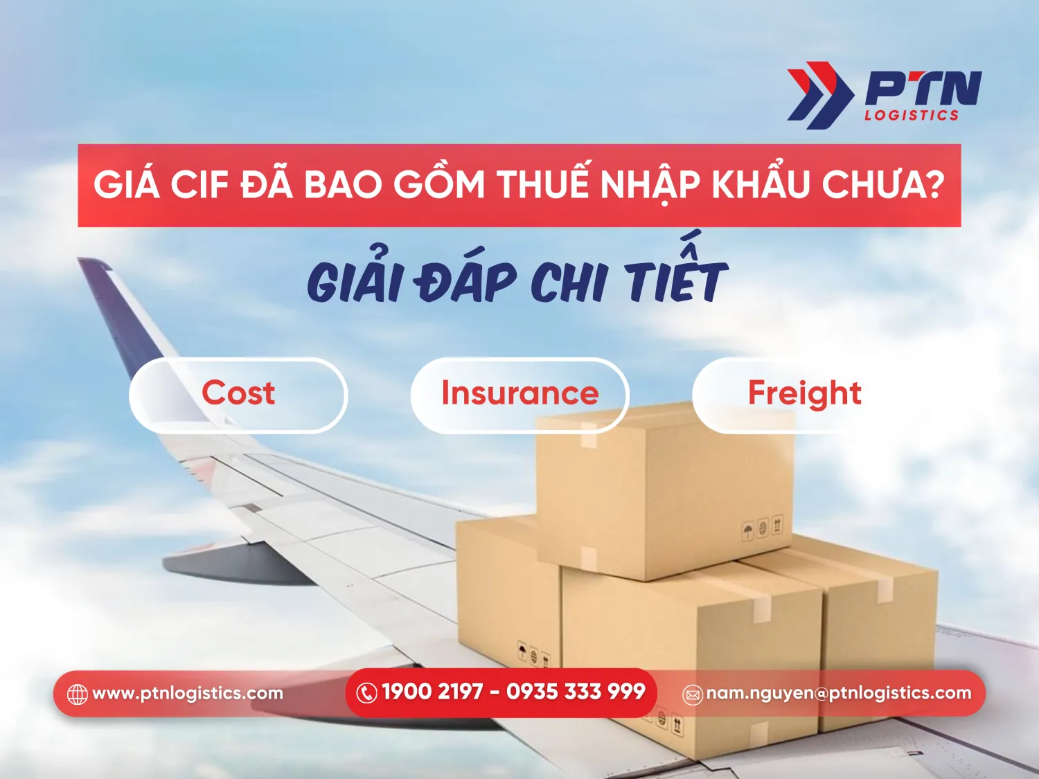 Giá CIF đã bao gồm thuế nhập khẩu chưa? Giải đáp chi tiết
