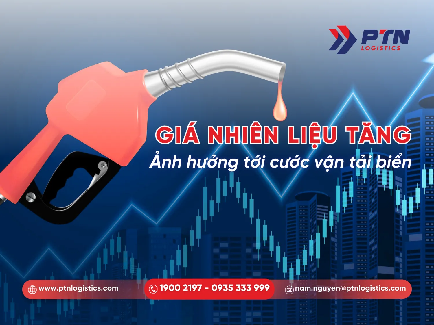 Giá nhiên liệu tăng khiến cước vận tải biển tăng