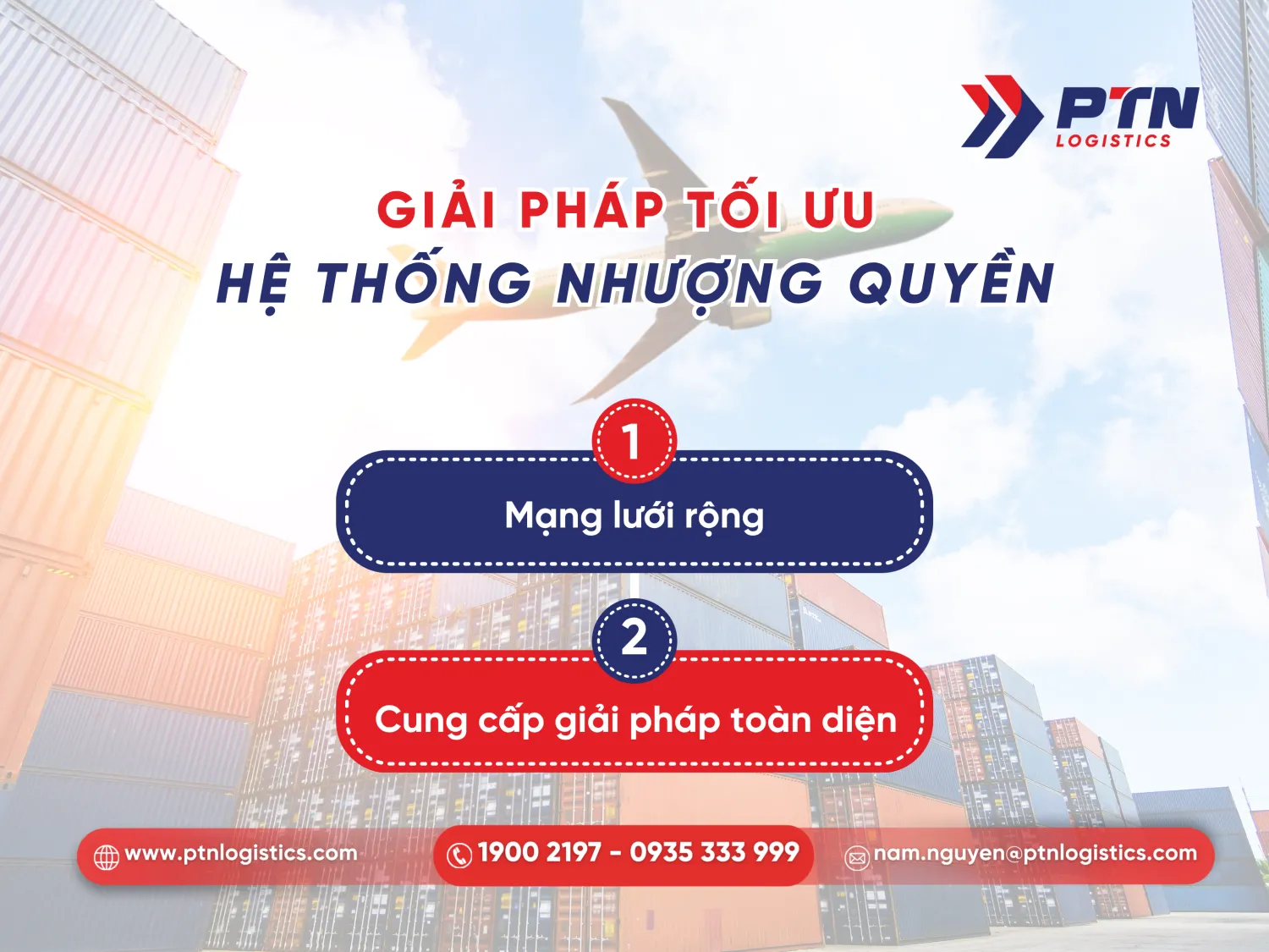 Giải pháp giúp tối ưu hệ thống nhượng quyền từ PTN Logistics