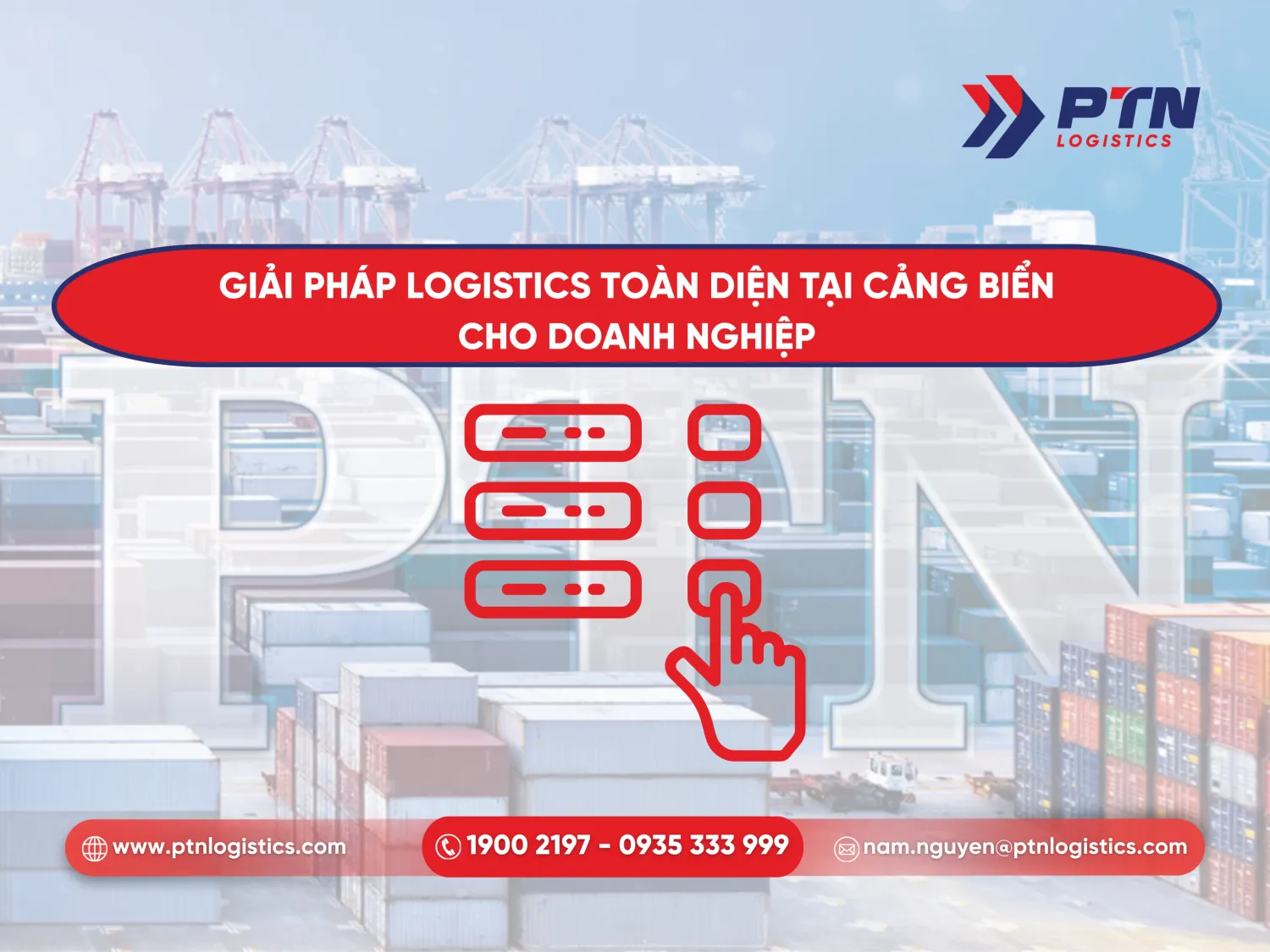 Giải pháp logistics toàn diện tại cảng biển