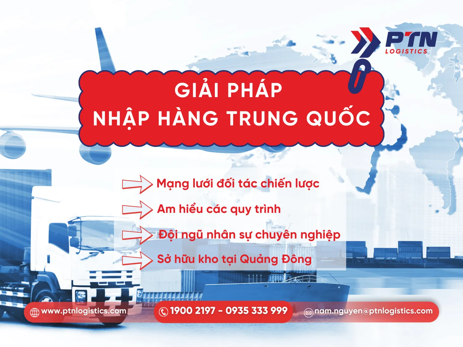 Giải pháp nhập hàng Trung Quốc 