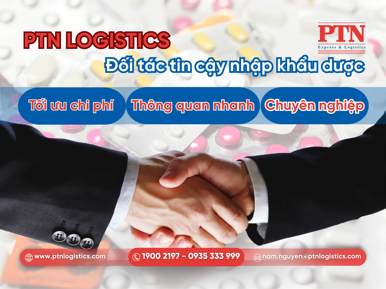 Giải pháp toàn diện cho nhập khẩu thuốc