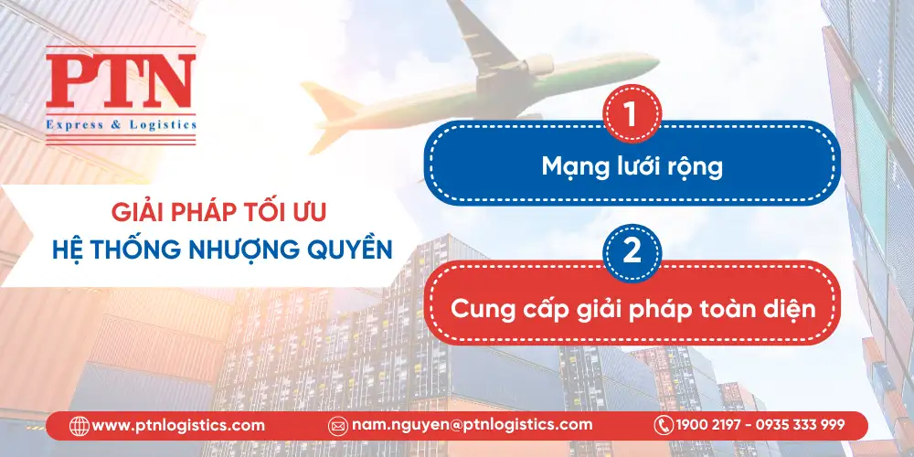 Giải pháp tối ưu hệ thống nhượng quyền từ PTN Logistics