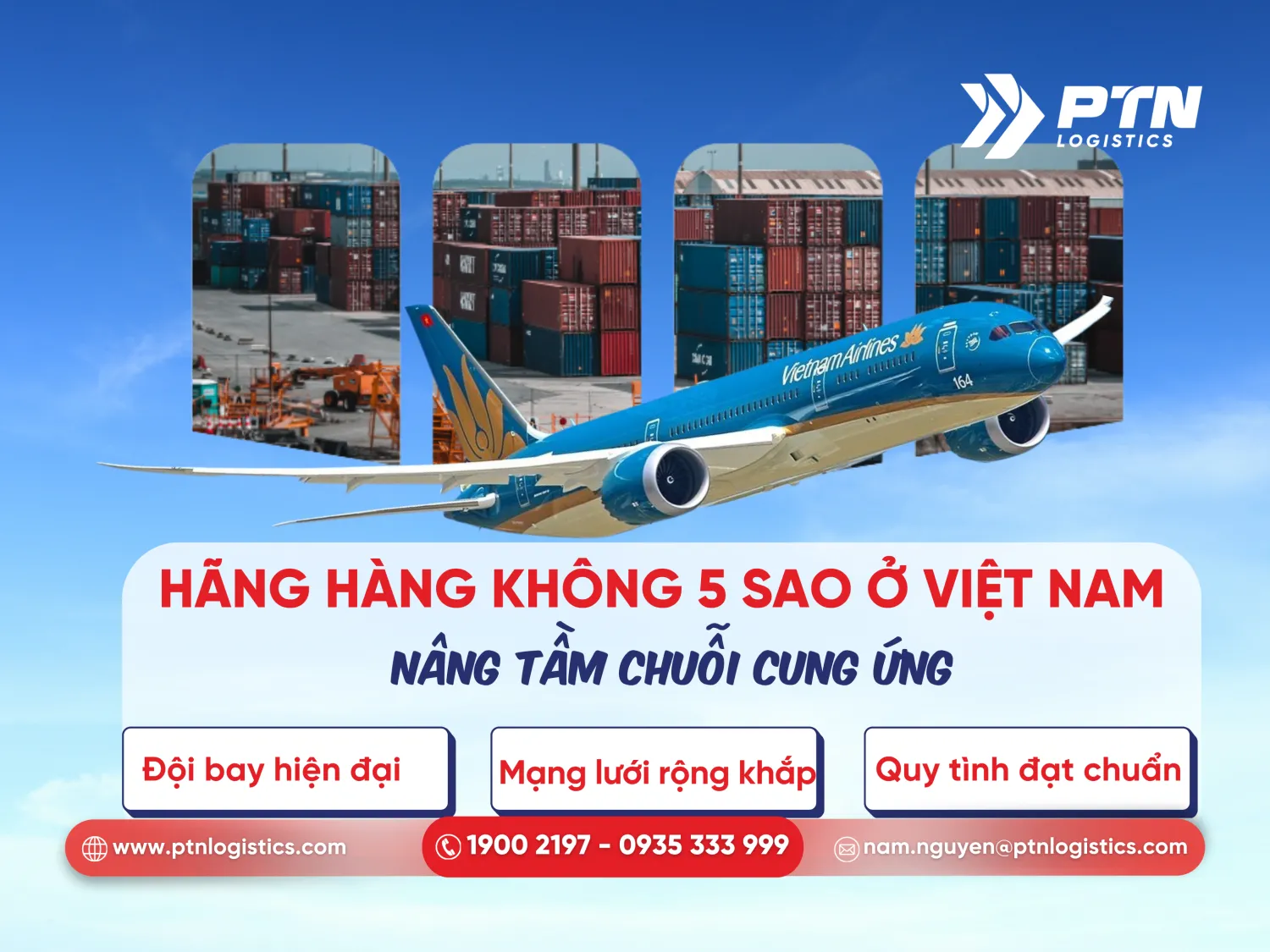 Hãng hàng không 5 sao ở Việt Nam nâng tầm chuỗi cung ứng