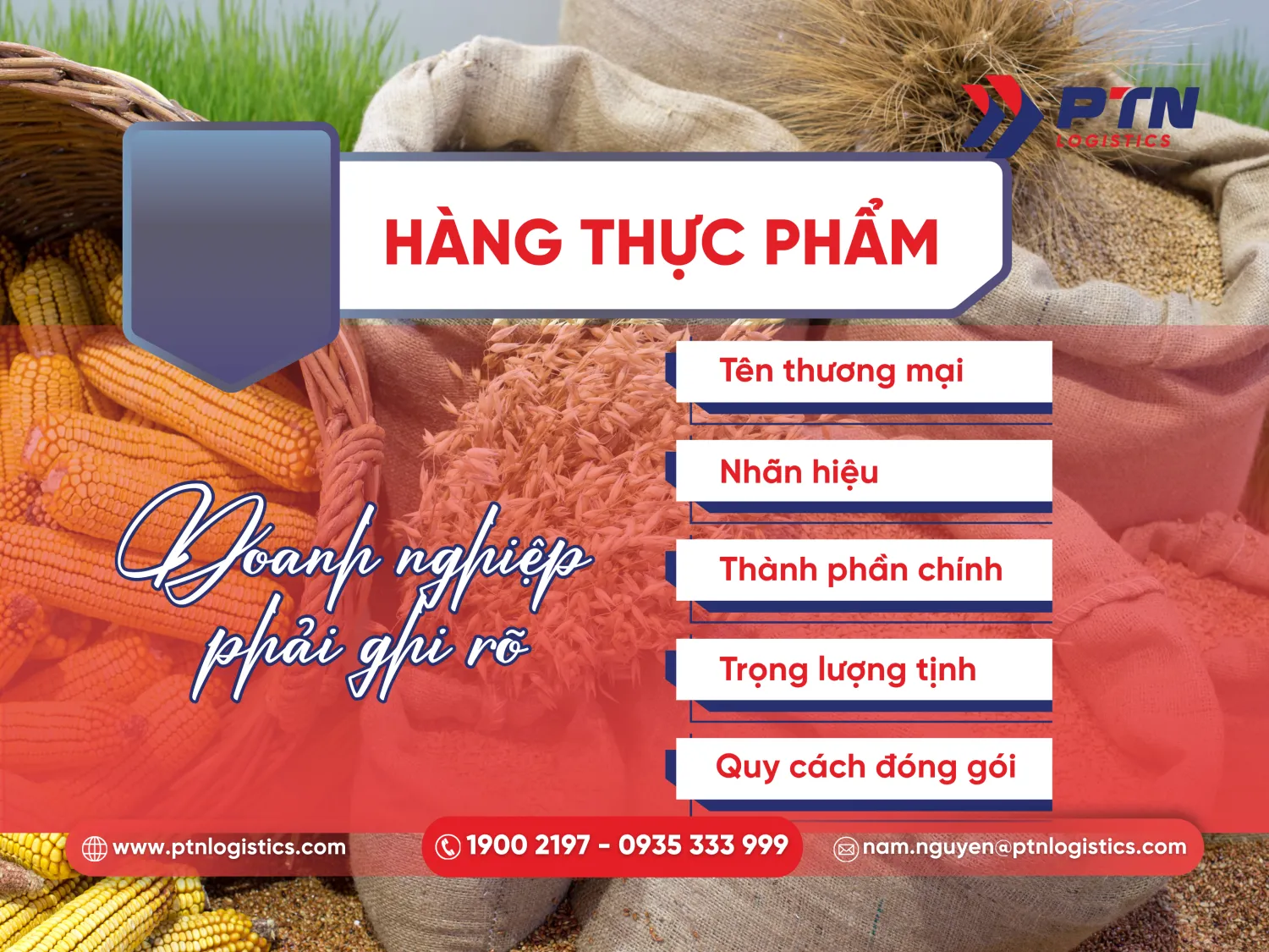 Hàng hóa là thực phẩm