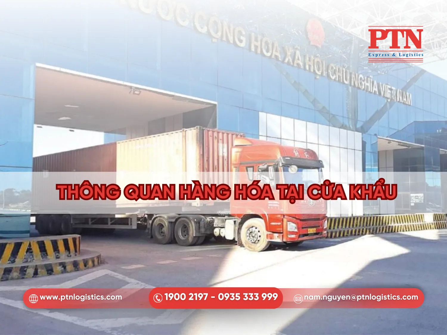 Hàng hóa thông quan tại cửa khẩu