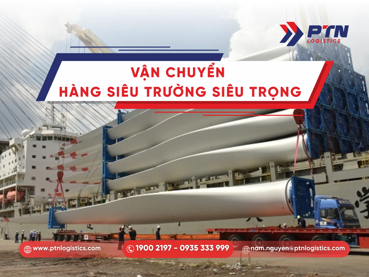 Hàng siêu trường siêu trọng trong vận tải đường biển
